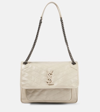 Schultertasche Niki Medium aus Leder | Saint Laurent