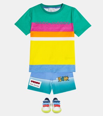 Camiseta en jersey de algodón estampada | Marc Jacobs Kids