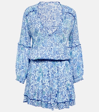 Ilona floral minidress | Poupette St Barth