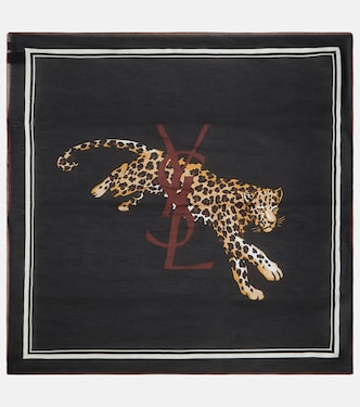 Pañuelo con estampado | Saint Laurent