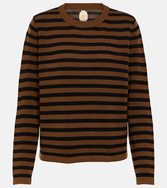 Jersey de lana y cachemir a rayas | Jardin des Orangers