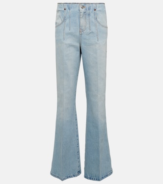 Jeans flared in cotone | Victoria Beckham