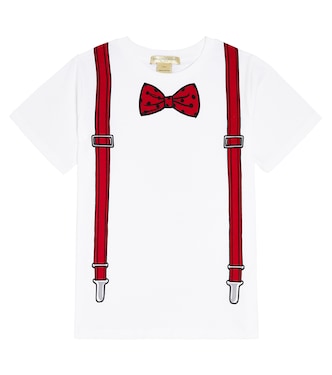 Camiseta en jersey de algodón estampado | Stella McCartney Kids