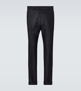 Schmale Hose aus Twill | Gucci