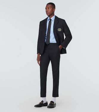 Twill slim pants | Gucci