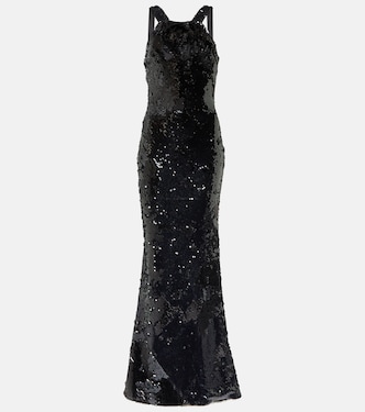 Robe mit Pailletten | Roland Mouret