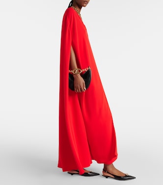 VLogo Signature leather slingback pumps | Valentino Garavani
