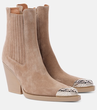 Stivaletti Dallas 100 in suede | Paris Texas