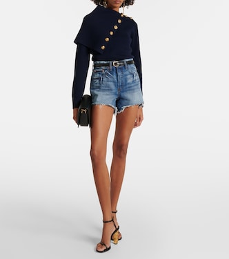 Shorts di jeans a vita alta | Re/Done