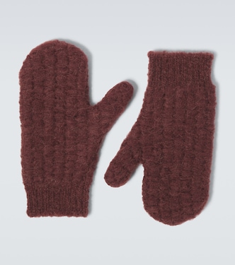 Muffole in maglia di misto lana | Jil Sander