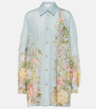 Camicia Waverly in seta | Zimmermann