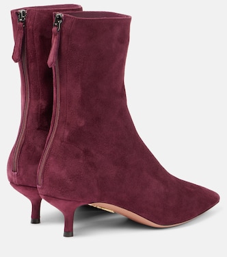 Bottines Montmartre en daim | Aquazzura