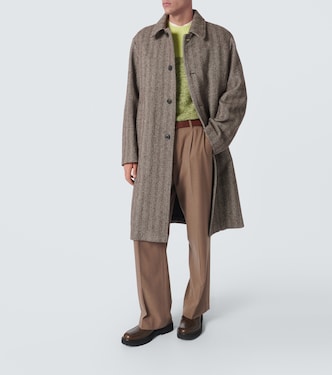 Soprabito in tweed di lana | Dries Van Noten