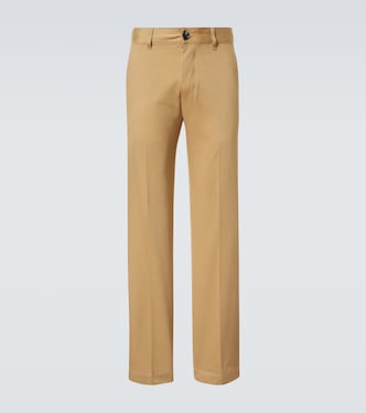 Pantalones chinos de algodón satinado | Ami Paris