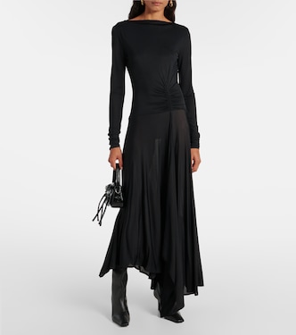 Abito lungo asimmetrico   | Acne Studios