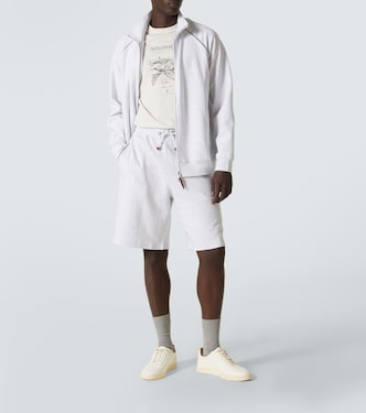 Camiseta de algodón estampada | Brunello Cucinelli