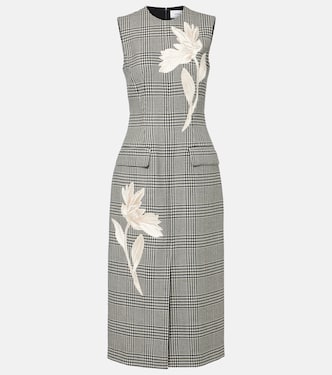 Virgin wool midi dress | Erdem