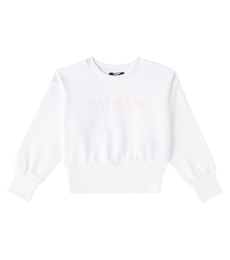 Sweatshirt aus Baumwolle | Balmain Kids