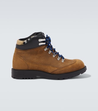 Suede lace-up boots | Burberry