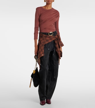Dressi draped jersey top | Marant Etoile