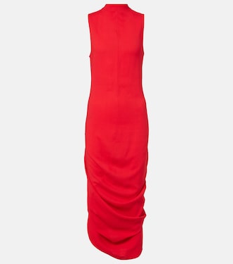 J draped crêpe midi dress | Jacquemus