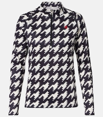 Houndstooth ski top | Perfect Moment