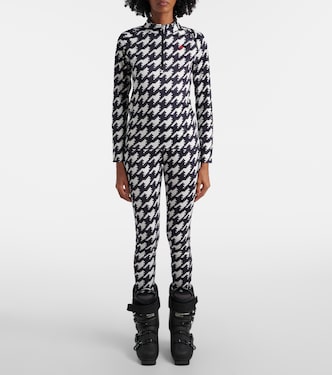 Top de ski Houndstooth | Perfect Moment