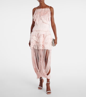 تنورة ميدي بأهداب | Xu Zhi