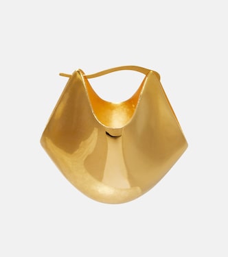 Lotus 18kt gold-plated earrings | Khaite