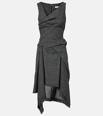 Wool midi dress | McQueen