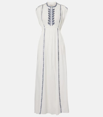 Liviane embroidered cotton maxi dress | Marant Etoile