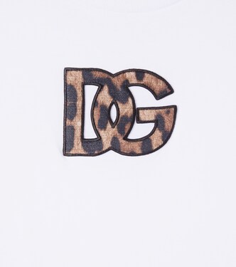 DG patch-appliqué cotton T-shirt | Dolce&Gabbana Kids