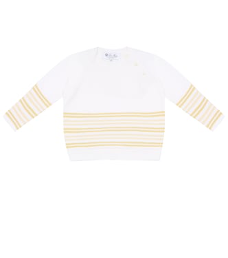 Baby - Pullover Tiny a righe in cotone | Loro Piana Kids