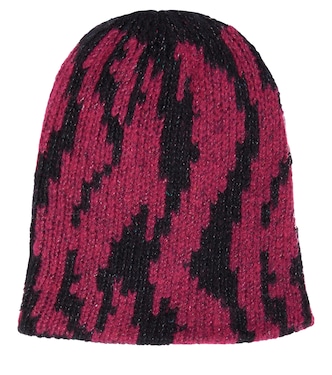 Intarsia wool-blend beanie | Paade Mode