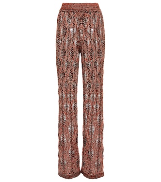 Openwork linen and silk pants | Chloé
