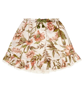 Rock Anneke Flounce aus Baumwolle | Zimmermann Kids