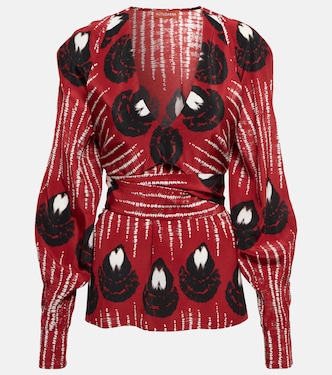 Bedruckte Bluse Dagur aus Seide | Altuzarra