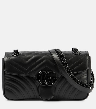 Borsa a spalla GG Marmont Mini in pelle | Gucci