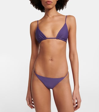 Top de bikini triangular Via | Jade Swim