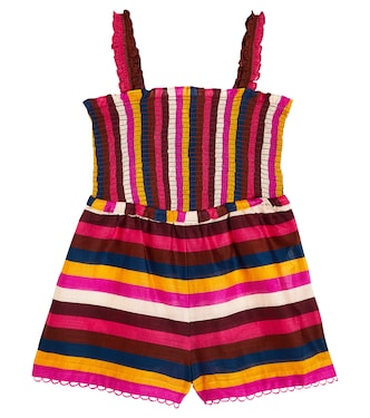 Vestido Ginger Shirred de algodón | Zimmermann Kids