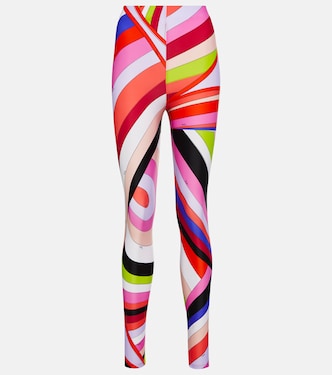 Leggings Iride de tiro alto | Pucci