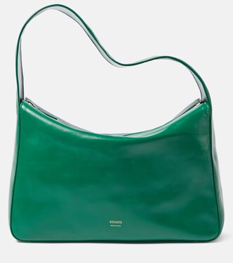 Elena leather shoulder bag | Khaite