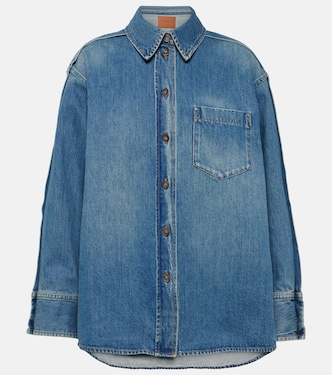 Chemise oversize en jean | Victoria Beckham
