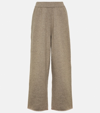 Pantalones anchos Emely de cachemir | The Row