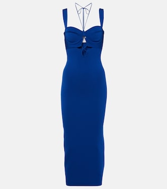 Abito midi Kali con cut-out | Galvan