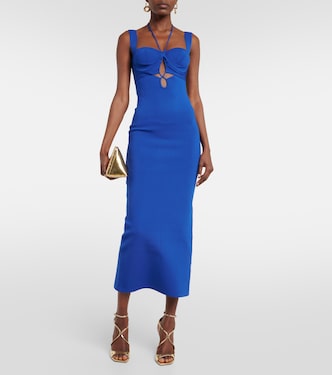 Abito midi Kali con cut-out | Galvan