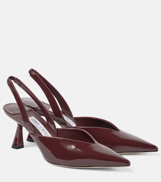 Maryanne 65 patent leather slingback pumps | Jimmy Choo