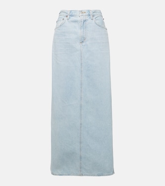 Gonna lunga di jeans Astrid Slice | Agolde