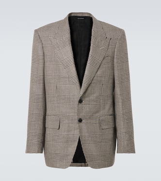 Blazer Shelton aus Wolle, Seide und Leinen | Tom Ford