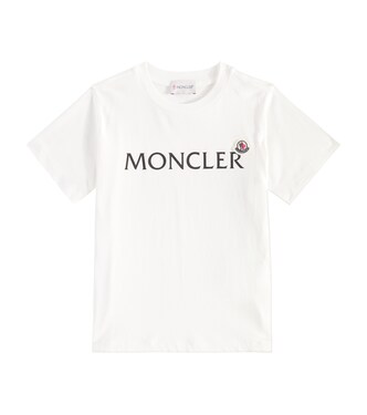 Logo cotton jersey T-shirt | Moncler Enfant